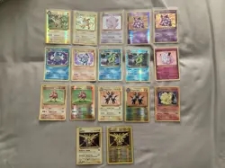 Pokemon Card Bundle Tcg Evolutions X25 Holo/ Reverse - Image 3