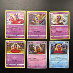 Pokemon TCG Jynx x6 Card Bundle Mixed Sets - Image 1