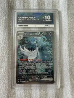 Pokemon TCG ACE 10 Paldean Fates Gardevoir EX Card 233/091 - Image 1