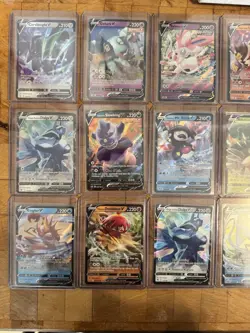 Pokemon V Cards Lot 21 Holo Corviknight, PIKACHU PROMO, Sylveon, Cinderace - Image 4