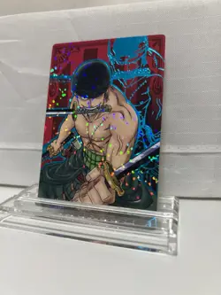 One Piece AR carddass Formation P03 Card HK Ver VR Roronoa Zoro Pirate Hunter - Image 1