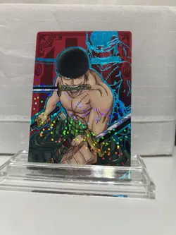 One Piece AR carddass Formation P03 Card HK Ver VR Roronoa Zoro Pirate Hunter - Image 2