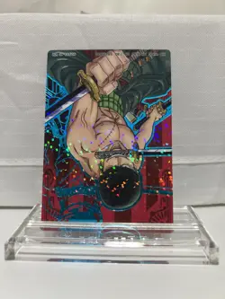 One Piece AR carddass Formation P03 Card HK Ver VR Roronoa Zoro Pirate Hunter - Image 4
