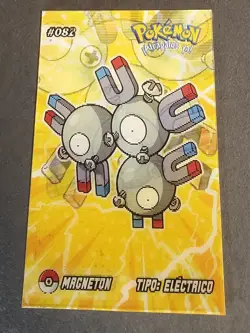 MAGNEMITE X MAGNETON EVOLUTION - POKEMON RARE 3D CCG HOLO CARD - Image 2