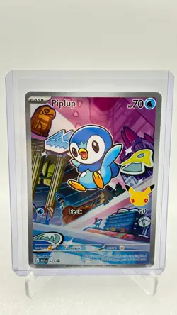 Piplup, Turtwig, Chimchar Promo ME Promo 3 card set (040, 041, 042) Holofoil - Image 1