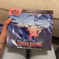 Pokemon TCG Mega Evolution Chaos Rising Elite Trainer Box ETB 65 Cards English - Image 1