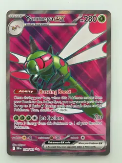 Yanmega ex 206/182 Ultra Rare Destined Rivals Pokemon Near Mint 206/182 - Image 1