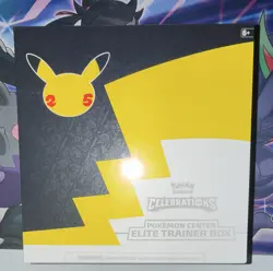 Pokemon Celebrations ETB Pokemon Center Elite Trainer Box FACTORY SEALED - Image 1