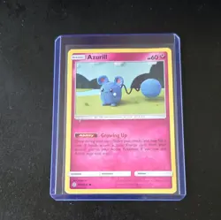 Pokemon TCG Azurill 146/236 Sm-Cosmic Eclipse Regular Basic 60 HP - Image 1