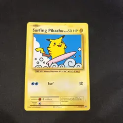 Wizards of the Coast Surfing Pikachu 28/53 Wotc Promo Regular English 2001 50 HP - Image 1