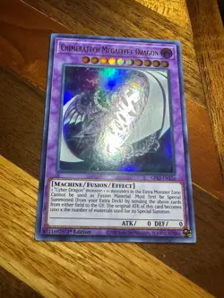 Chimeratech Megafleet Dragon GFP2-EN126 1st Edition Ultra Rare LP + BONUS - Image 1