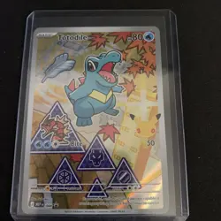 Pokemon TCG Totodile 048 Black Star Promo First Partners Collection Series 2 NM - Image 1