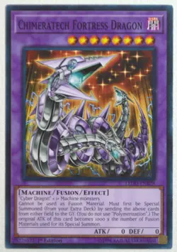 Yugioh LEDD-ENB28 CHIMERATECH Fortress Dragon 1st Edition - Image 1