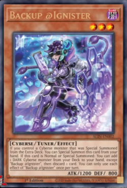 Lightly Played, English Yu Gi Oh Backup @Ignister - ALIN-EN002 - Ultra Rare - 1s - Image 1