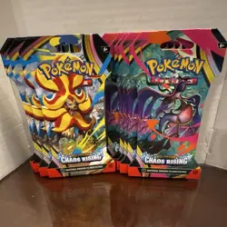 Pokemon Mega Evolution Chaos Rising English Booster Pack Lot of 10 Booster Packs - Image 2