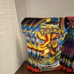 Pokemon Mega Evolution Chaos Rising English Booster Pack Lot of 10 Booster Packs - Image 3