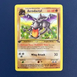 Aerodactyl 16/62 1st Edition Pokemon TCG NM-NP Non holo - Image 1