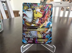 Pokemon M Ampharos EX XY Ancient Origins 88/98 Ultra Rare Full Art Holo - Image 1