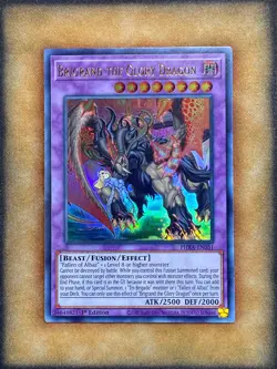 Yugioh Brigrand the Glory Dragon PHRA-EN031 Ultra Rare 1st Ed NM - Image 1