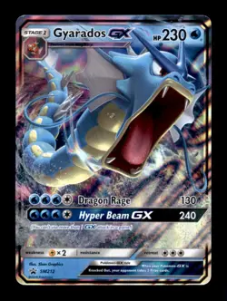 GYARADOS GX - SM212 HOLO P SUN & MOON PROMO POKEMON HOLO NM/M - Image 1