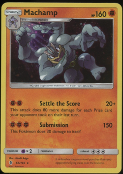 Machamp 65/145 Holo Rare - Guardians Rising - NM/M - Image 1