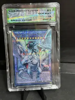 Yu-Gi-Oh! TCG Dragon Master Magia Full Art Starlight Custom Slabbed - Image 1