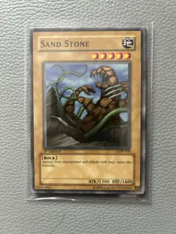 SAND STONE LOB-109 1ST EDITION NM YuGiOh - Image 1