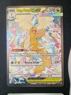 Pokemon TCG: Ascended Heroes Mega Dragonite EX - 290/217 SIR NEAR MINT - Image 1