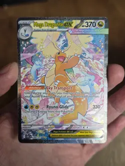 Pokemon TCG Ascended Heroes Mega Dragonite Ex 290/217 SIR Holo Near Mint - Image 3
