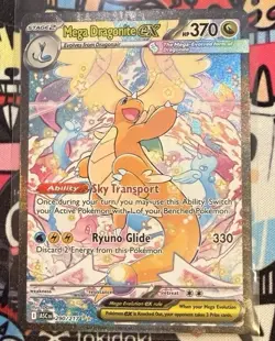 Pokemon TCG Ascended Heroes Mega Dragonite ex Sir 290/217 Near Mint Condition - Image 1
