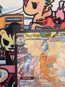 Pokemon TCG Ascended Heroes Mega Dragonite ex Sir 290/217 Near Mint Condition - Image 2