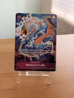 One Piece Card Game Monkey D Luffy P-099 Promo English - Image 1