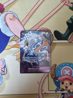 One Piece Card Game Monkey D Luffy P-099 Promo English - Image 1