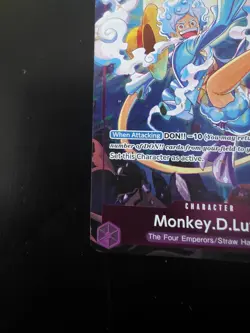 One Piece TCG Monkey D Luffy P-099 Promo Event Pack Volume 8 Foil English - Image 4