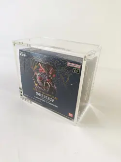 One Piece Booster Box Acrylic Display Case Magnetic Lid OP Reprints, & OP3+ - Image 4