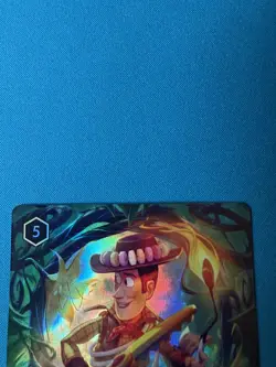 Lorcana Foil Woody - Jungle Guide Set Champs Top-8 Promo Wilds Unknown 54/P3 - Image 1
