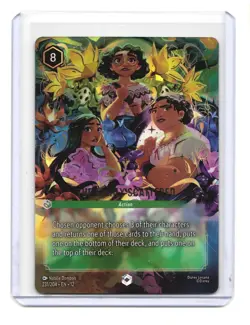 Disney's Lorcana - Wilds Unknown - The Family Scattered ENCHANTED 231/204 - Image 1