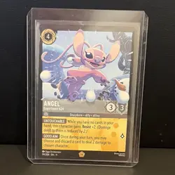 Disney Lorcana Winterspell/Angel Experiment 624 Legendary Rarity - Image 1