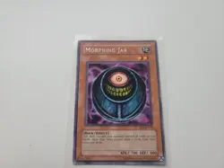 Yugioh DB2-EN104 Morphing Jar Rare NM condition TCG card - Image 1