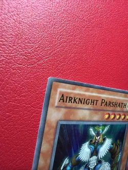 Airknight Parshath Holo Yu-Gi-Oh Trading Playing Card EC Never Played - Image 3