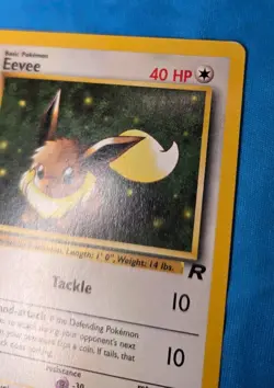 Eevee 1st Edition Non-Holo (LP) Card 55/82 Team Rocket - Image 4