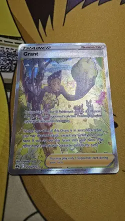 Grant GG62/GG70 Crown Zenith Galarian Gallery Holo Card Mint Condition - Image 1