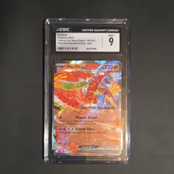 Pokemon Ho-oh ex 007/034 Trading Card Game Classic Collection Holo CGC 9 - Image 1