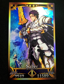 Lancelot Fate/ Grand Order FGO Character Fan Card - Image 1