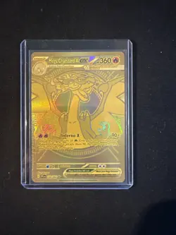 Mega Charizard X EX Phantasmal Flames 130/94 Mega Ultra Rare Gold Card - Image 1
