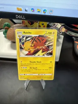 Pokemon TCG Raichu Sword & Shield - Lost Origin 053/196 Free Ship - Image 1