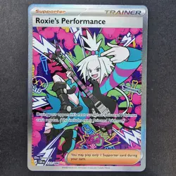 Roxie's Performance 121/086 Chaos Rising Special Illustration Rare Pokemon TCG 2 - Image 1