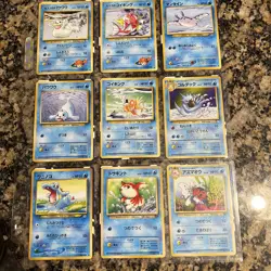 Vintage Pokemon Japanese 1996 Pocket Masters Lot - 144 Cards - Image 4