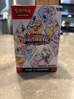 Pokemon TCG Prismatic Evolutions Booster Bundle Sealed - Image 1