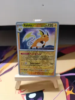 Carte Pokemon RAICHU 026/165 REVERSE EV3.5 MEW 151 FR NEUF - Image 1